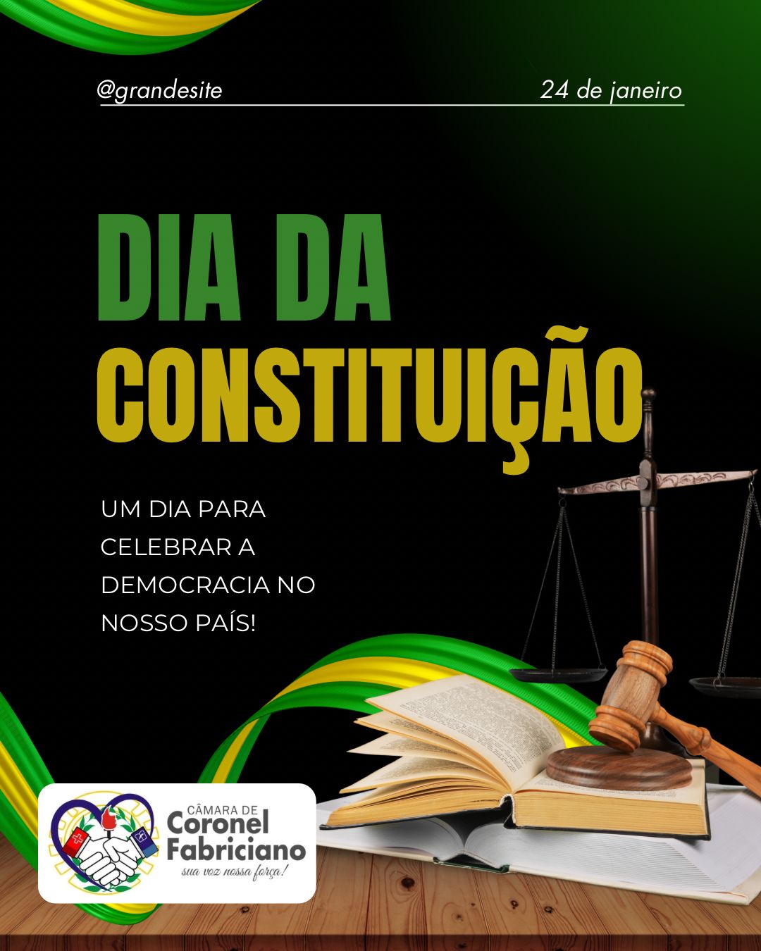 24 de Janeiro – Dia da Constituição